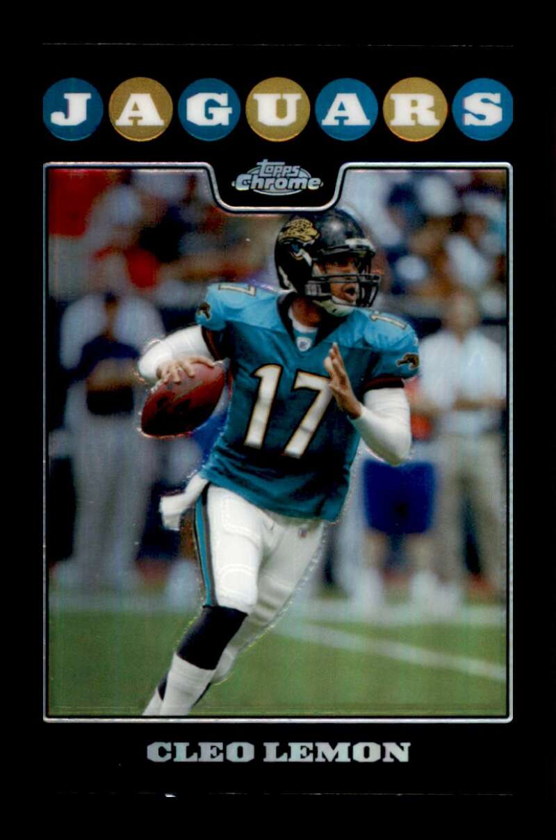 Load image into Gallery viewer, 2008 Topps Chrome Refractor Cleo Lemon #TC26 Jacksonville Jaguars Image 1
