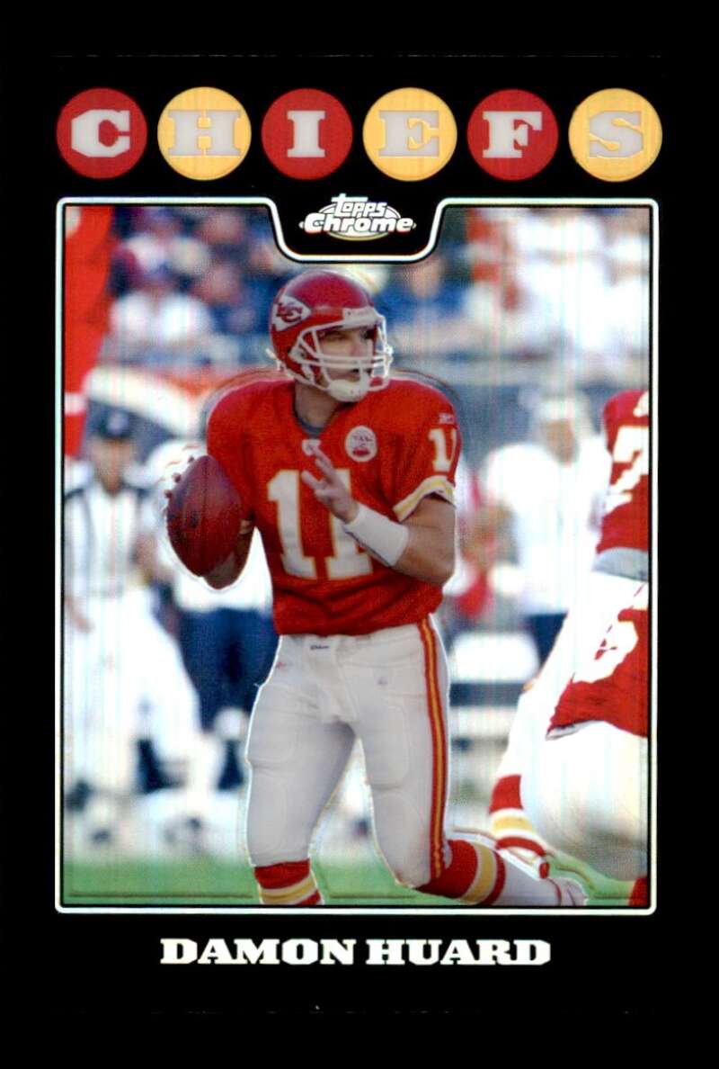 Load image into Gallery viewer, 2008 Topps Chrome Refractor Damon Huard #TC27 Kansas City Chiefs Image 1
