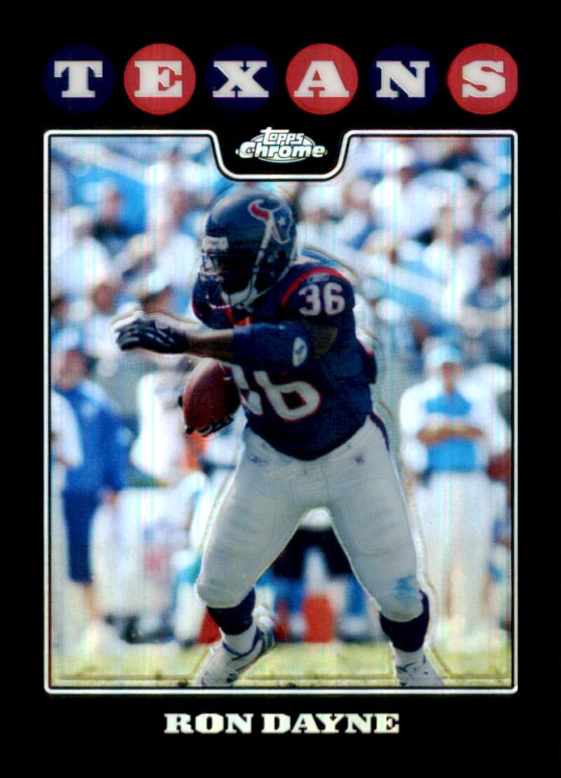 Load image into Gallery viewer, 2008 Topps Chrome Refractor Ron Dayne #TC36 Houston Texans Image 1
