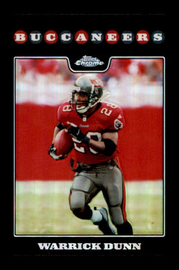 2008 Topps Chrome Refractor Warrick Dunn 