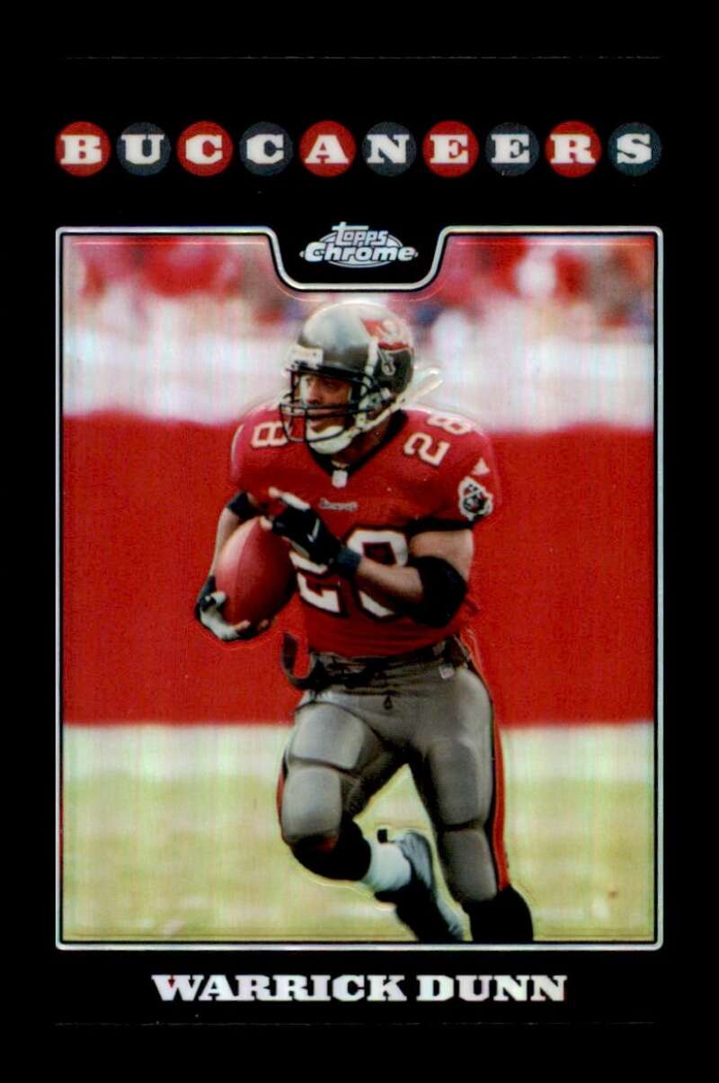 Load image into Gallery viewer, 2008 Topps Chrome Refractor Warrick Dunn #TC38 Tampa Bay Buccaneers Image 1
