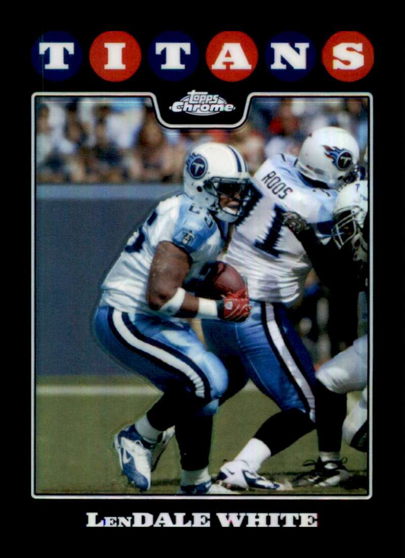 Load image into Gallery viewer, 2008 Topps Chrome Refractor LenDale White #TC44 Tennessee Titans Image 1
