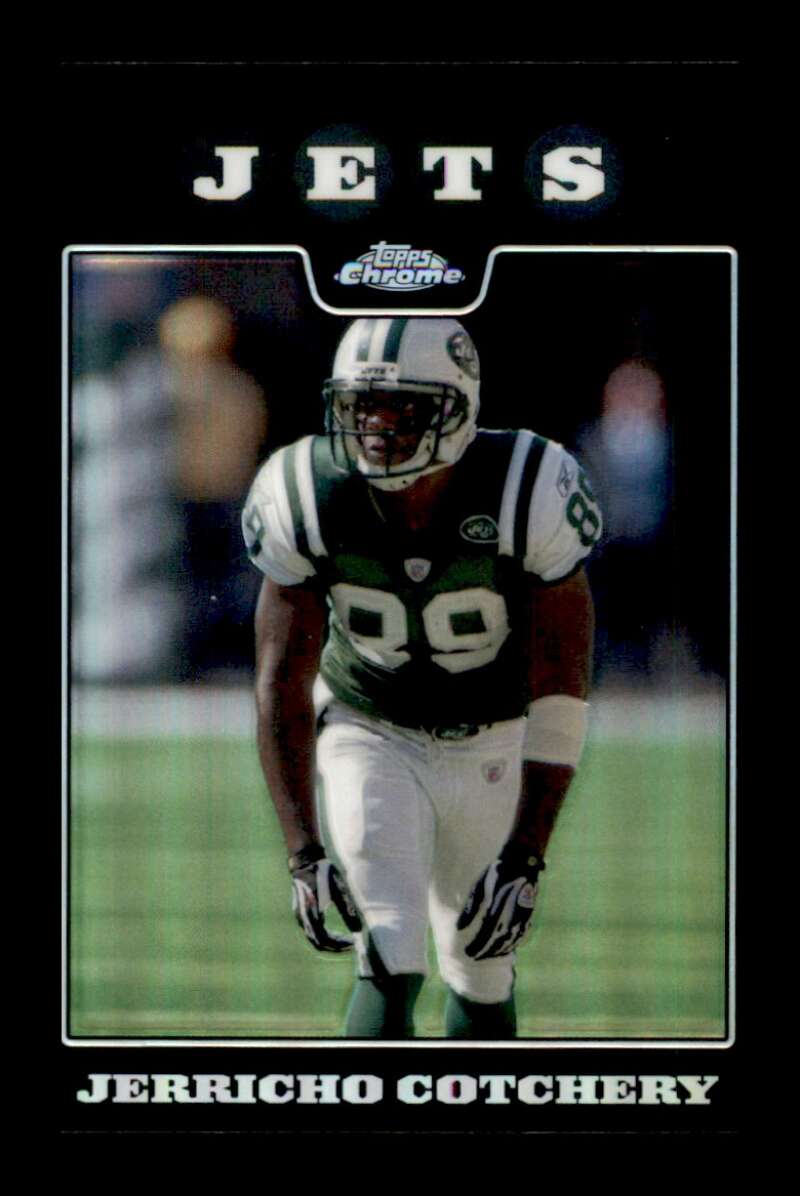 Load image into Gallery viewer, 2008 Topps Chrome Refractor Jerricho Cotchery #TC64 New York Jets Image 1
