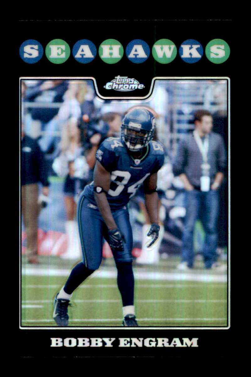 Load image into Gallery viewer, 2008 Topps Chrome Refractor Bobby Engram #TC88 Seattle Seahawks Image 1
