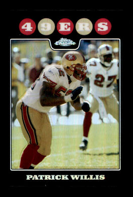 2008 Topps Chrome Refractor Patrick Willis 