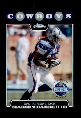 2008 Topps Chrome Refractor Marion Barber 