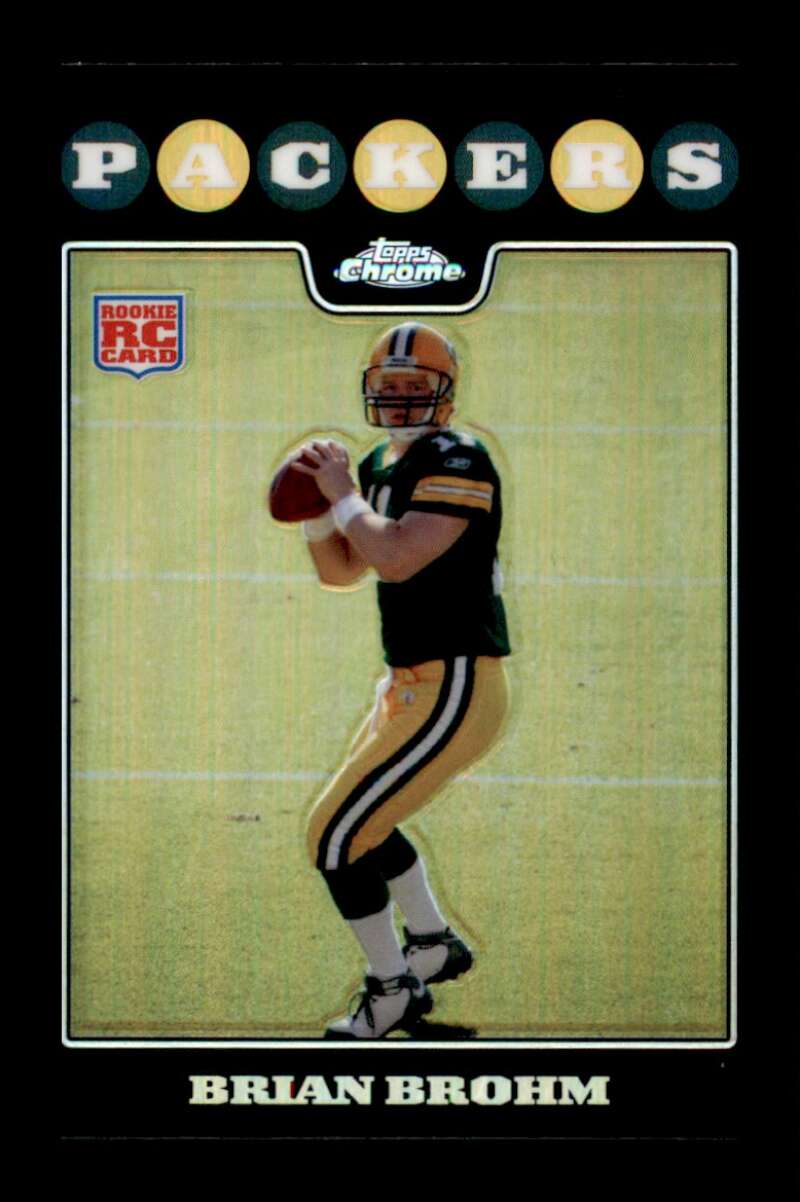 Load image into Gallery viewer, 2008 Topps Chrome Refractor Brian Brohm #TC167 Rookie RC Image 1
