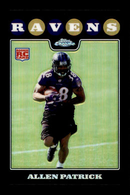 2008 Topps Chrome Refractor Allen Patrick 