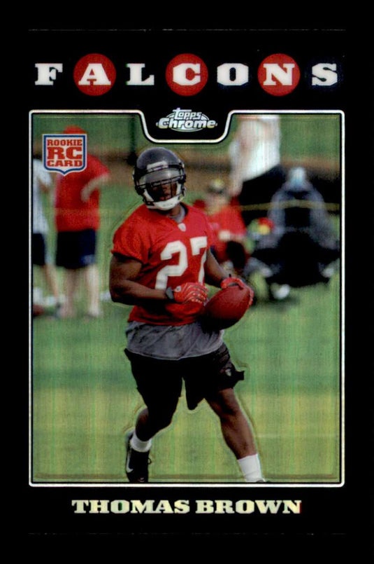 2008 Topps Chrome Refractor Thomas Brown