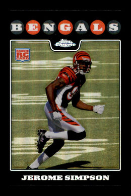 2008 Topps Chrome Refractor Jerome Simpson 