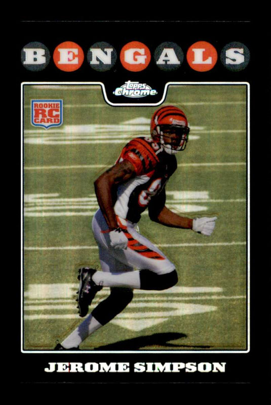 2008 Topps Chrome Refractor Jerome Simpson