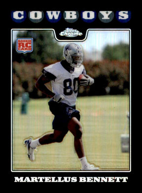 2008 Topps Chrome Refractor Martellus Bennett 