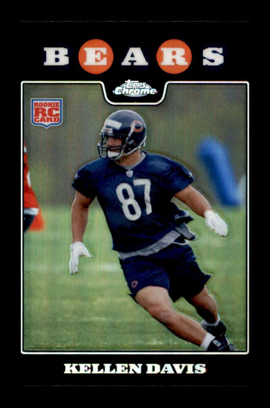 2008 Topps Chrome Refractor Kellen Davis