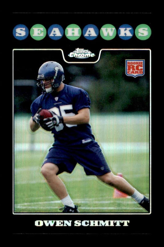 2008 Topps Chrome Refractor Owen Schmitt