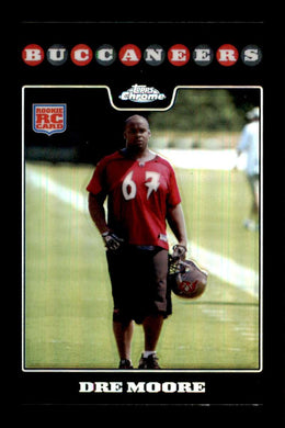 2008 Topps Chrome Refractor Dre Moore 