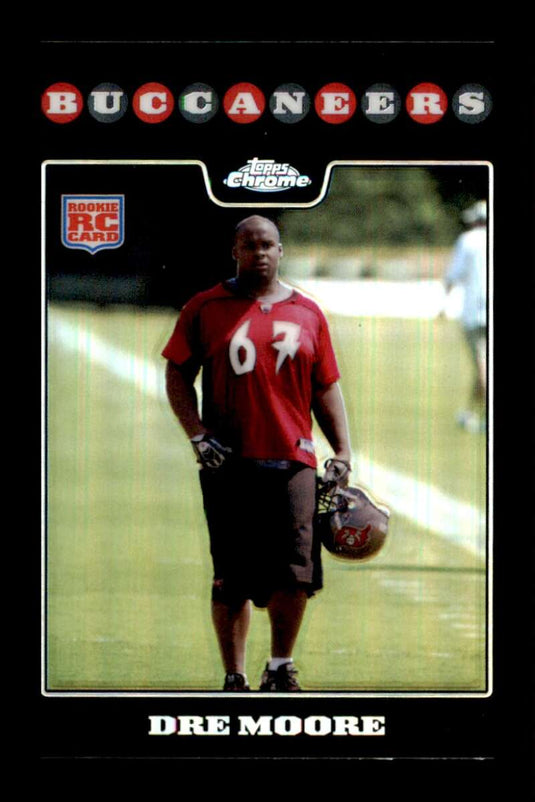 2008 Topps Chrome Refractor Dre Moore