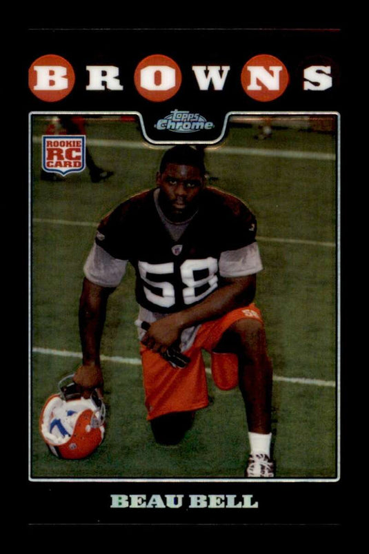 2008 Topps Chrome Refractor Beau Bell