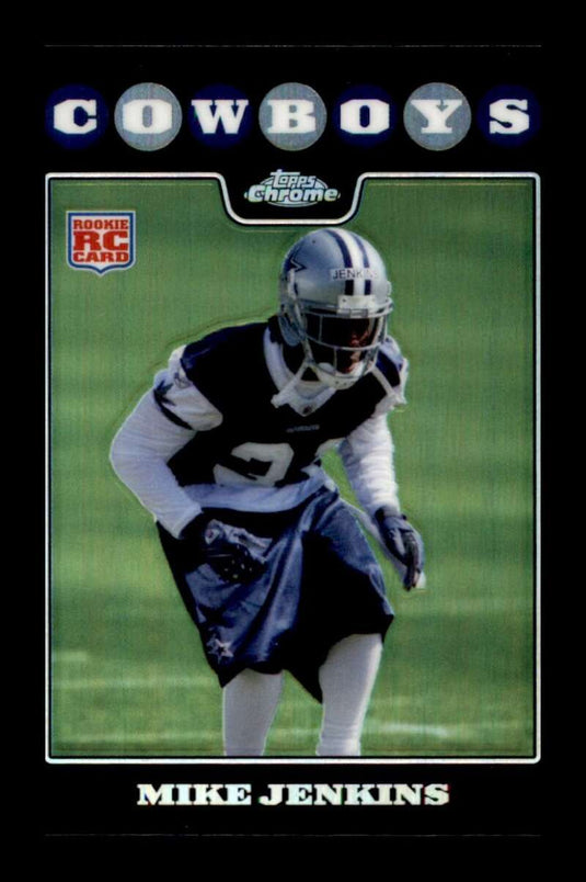 2008 Topps Chrome Refractor Mike Jenkins