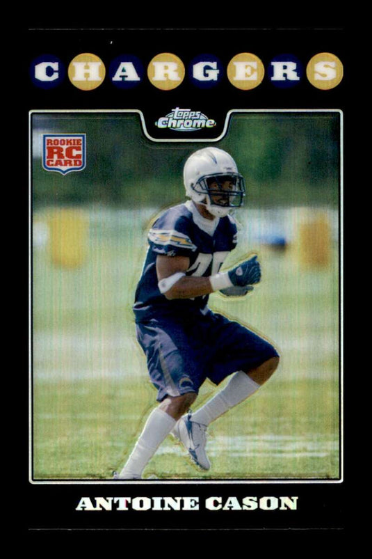 2008 Topps Chrome Refractor Antoine Cason