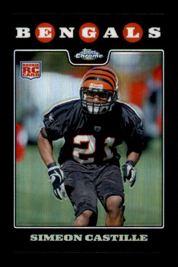 2008 Topps Chrome Refractor Simeon Castille 