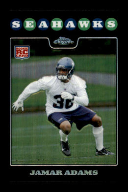 2008 Topps Chrome Refractor Jamar Adams 