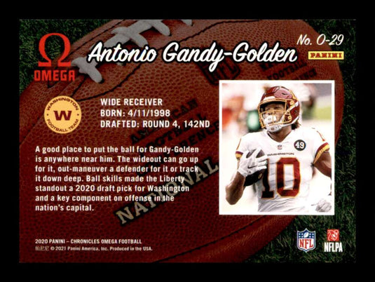 2020 Panini Chronicles Omega Antonio Gandy-Golden 