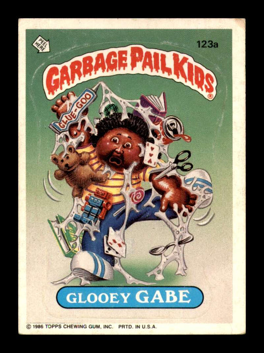 1986 Topps Garbage Pail Kids Series 3 Glooey Gabe