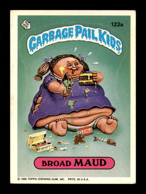 1986 Topps Garbage Pail Kids Series 3 Broad Maud 