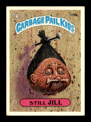 1986 Topps Garbage Pail Kids Series 3 Still Jill 