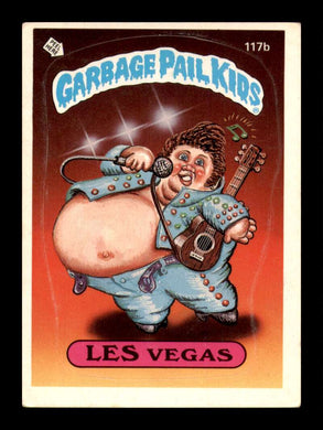 1986 Topps Garbage Pail Kids Series 3 Les Vegas 