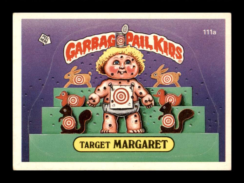 Load image into Gallery viewer, 1986 Topps Garbage Pail Kids Series 3 Target Margaret #111a  Image 1
