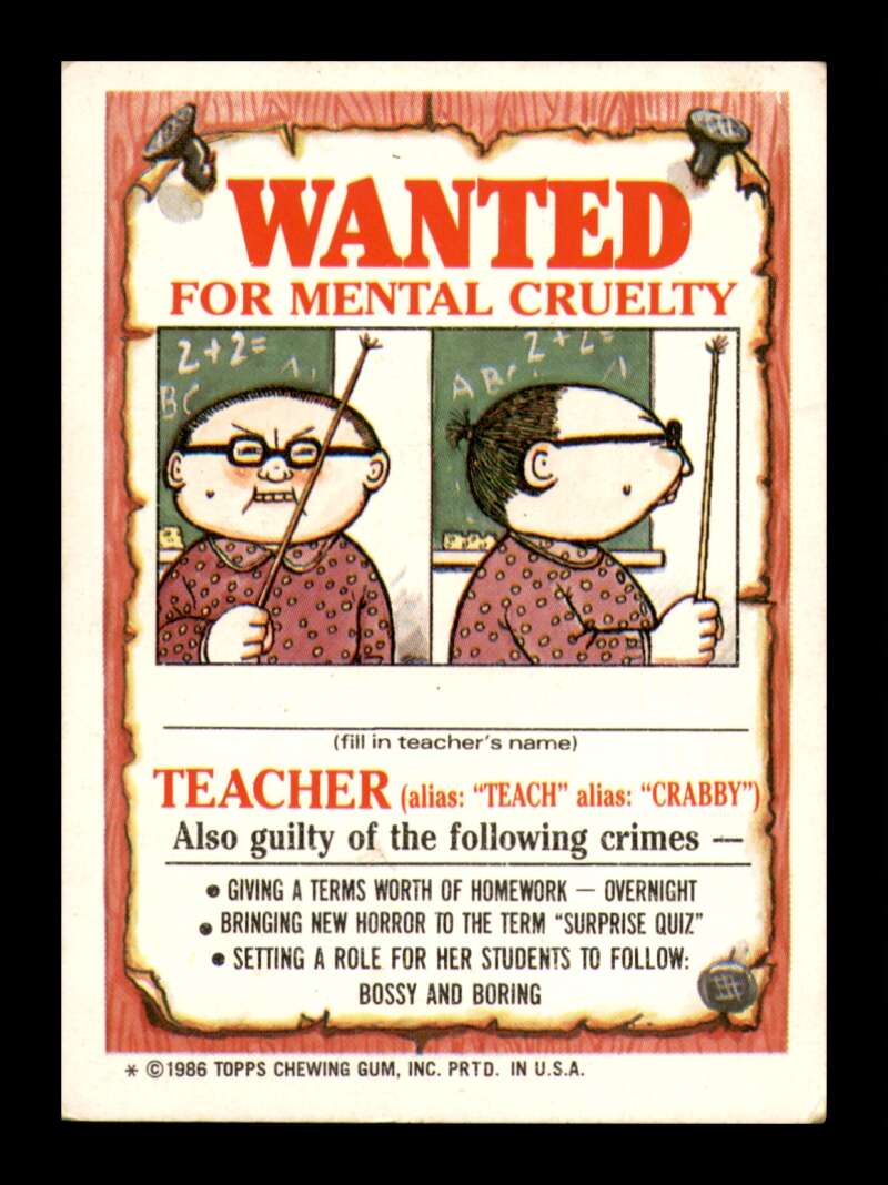 Load image into Gallery viewer, 1986 Topps Garbage Pail Kids Series 3 Target Margaret #111a  Image 2
