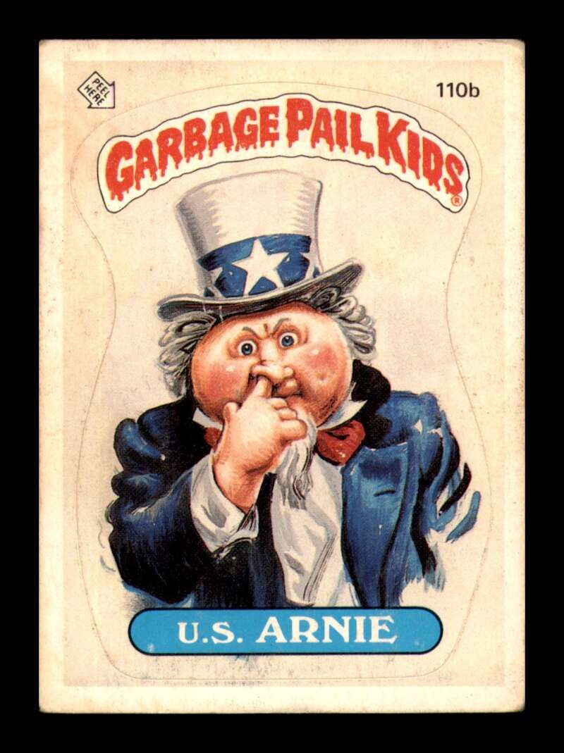 Load image into Gallery viewer, 1986 Topps Garbage Pail Kids Series 3 U.S. Arnie #110b Big Sister Image 1

