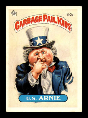 1986 Topps Garbage Pail Kids Series 3 U.S. Arnie 