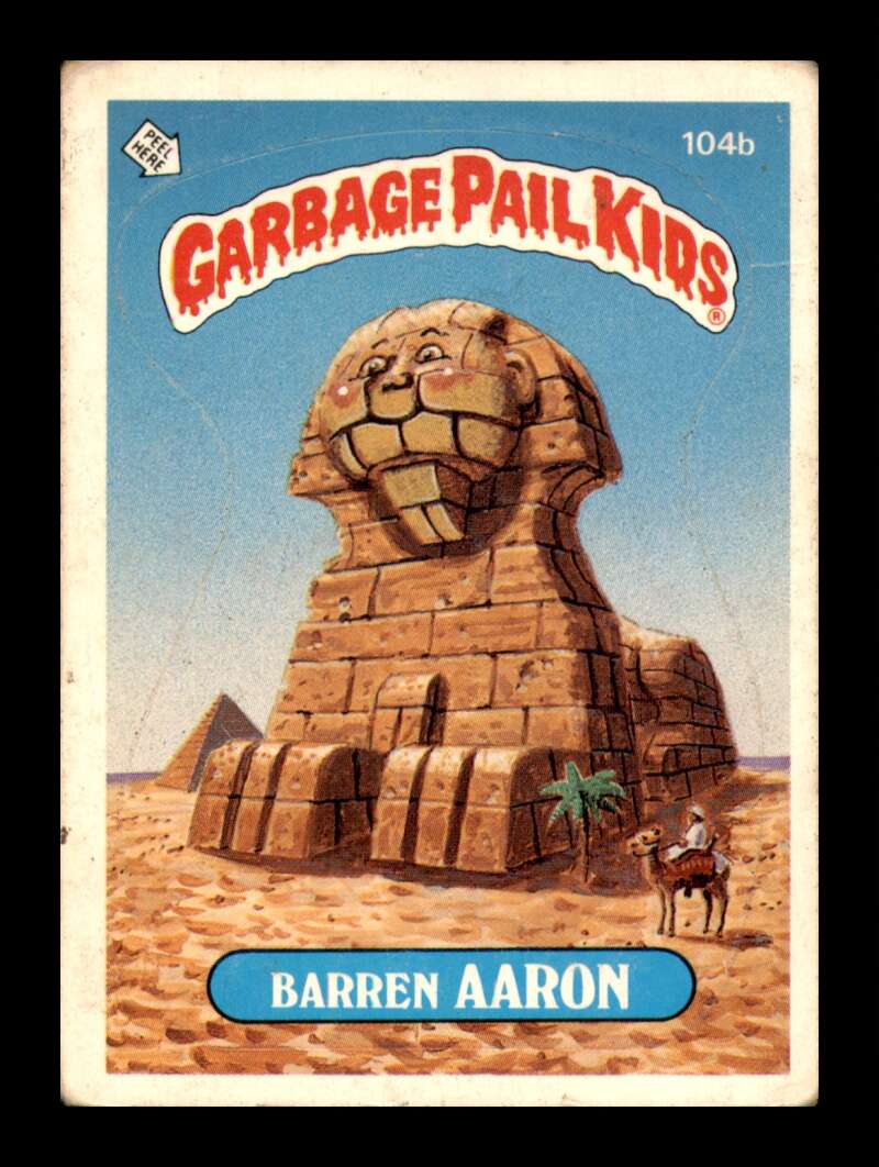 Load image into Gallery viewer, 1986 Topps Garbage Pail Kids Series 3 Barren Aaron #104b  Image 1
