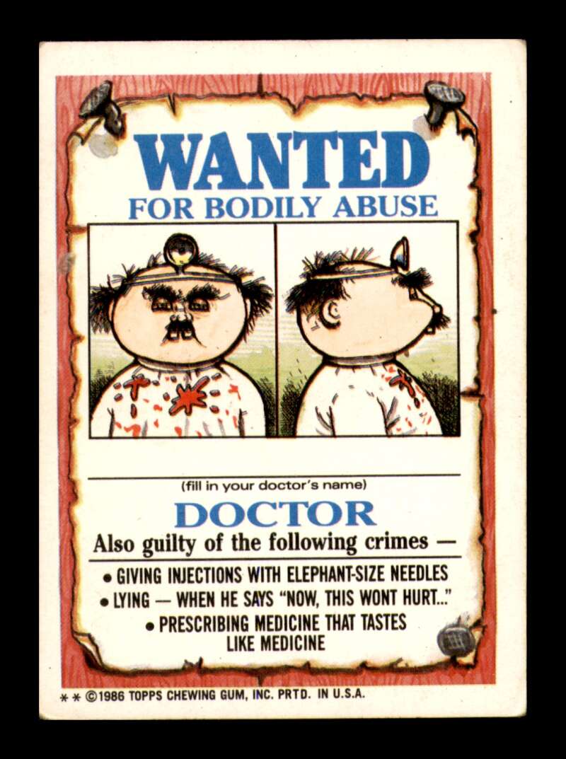 Load image into Gallery viewer, 1986 Topps Garbage Pail Kids Series 3 Mugged Marcus #102a  Image 2
