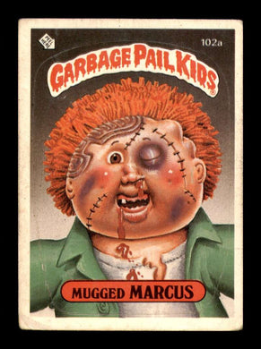 1986 Topps Garbage Pail Kids Series 3 Mugged Marcus 