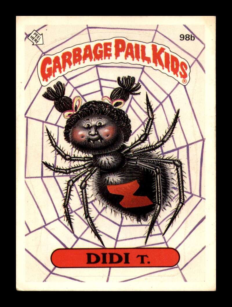 Load image into Gallery viewer, 1986 Topps Garbage Pail Kids Series 3 Didi T. #98b  Image 1
