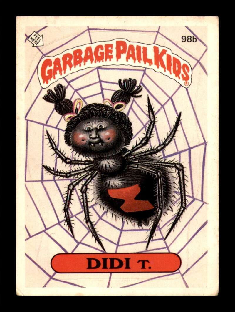 Load image into Gallery viewer, 1986 Topps Garbage Pail Kids Series 3 Didi T. #98b  Image 1
