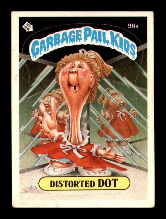 1986 Topps Garbage Pail Kids Series 3 Distorted Dot