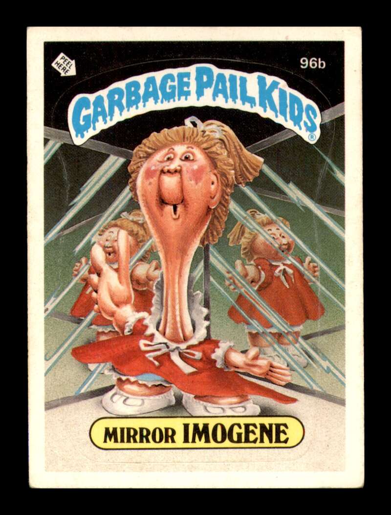 Load image into Gallery viewer, 1986 Topps Garbage Pail Kids Series 3 Mirror Imogene #96b  Image 1
