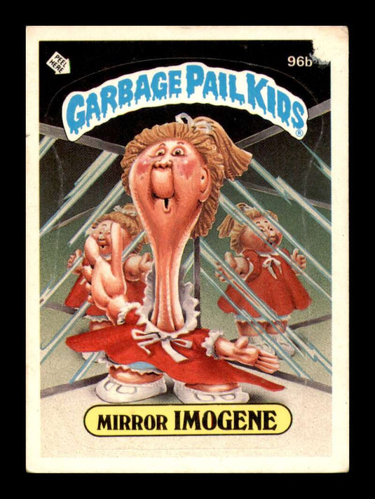 1986 Topps Garbage Pail Kids Series 3 Mirror Imogene