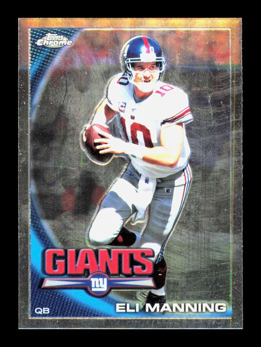 2010 Topps Chrome Eli Manning