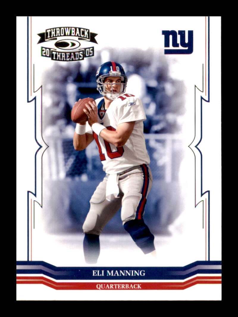 Load image into Gallery viewer, 2005 Donruss Throwback Threads Eli Manning #94 New York Giants  Image 1
