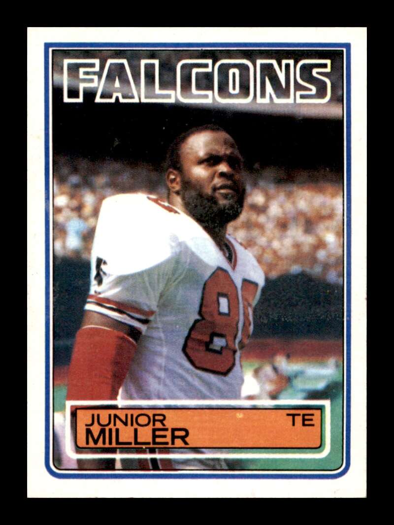 Load image into Gallery viewer, 1983 Topps Junior Miller #23 Atlanta Falcons Image 1
