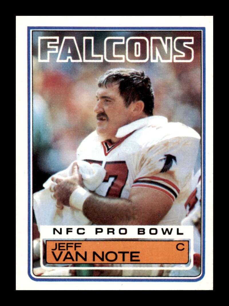 Load image into Gallery viewer, 1983 Topps Jeff Van Note #27 Atlanta Falcons Image 1
