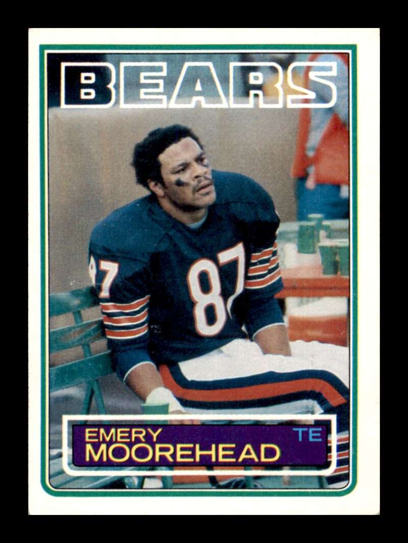 Load image into Gallery viewer, 1983 Topps Emery Moorehead #34 Chicago Bears Image 1
