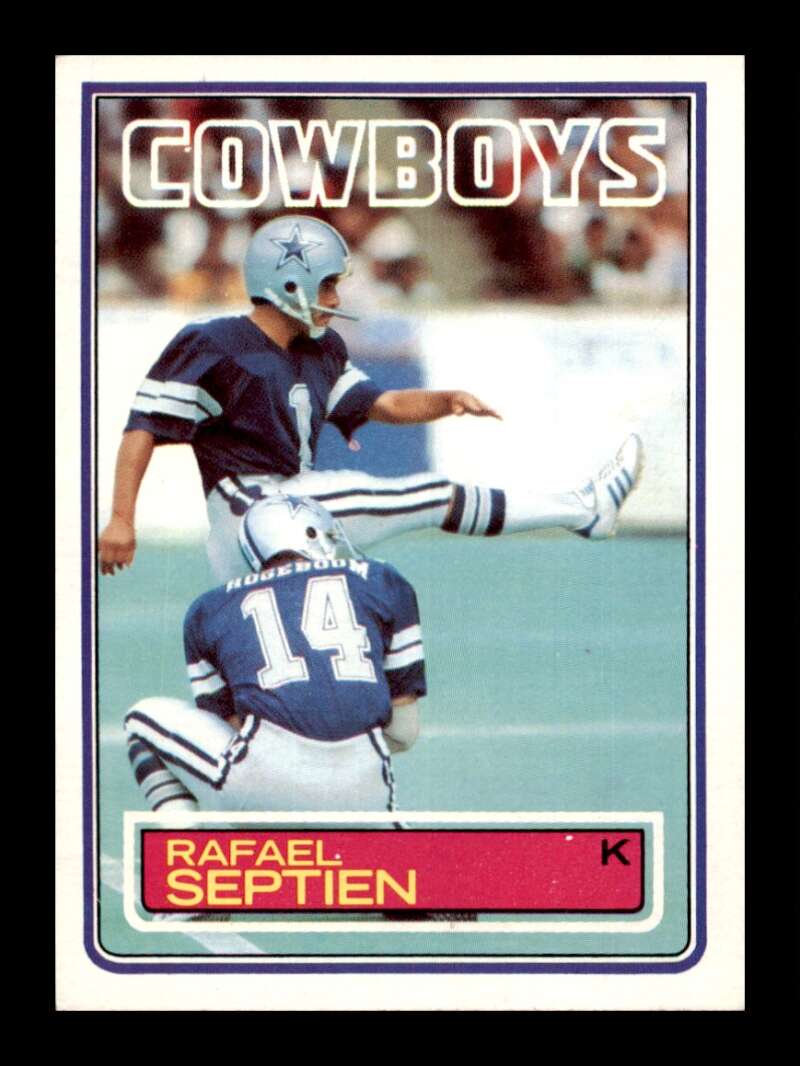 Load image into Gallery viewer, 1983 Topps Rafael Septien #52 Dallas Cowboys Image 1
