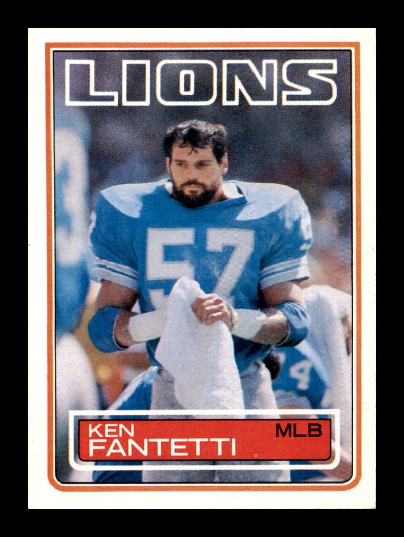 Load image into Gallery viewer, 1983 Topps Ken Fantetti #64 Detroit Lions Image 1
