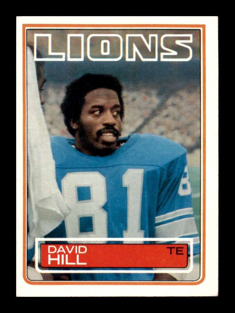 Load image into Gallery viewer, 1983 Topps David Hill #66 Detroit Lions Image 1
